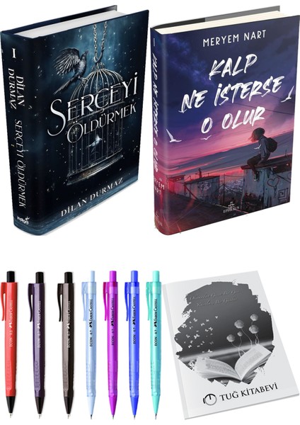 Kalp Ne Isterse O Olur 1 Ciltli Meryem Nart ve Serçeyi Öldürmek Ciltli Dilan Durmaz 2li Set
