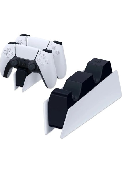 Sonyplaystations 5 1 Dualsense Oyuncu Kolu + 1 Şarji Stasyonu - (Ps 5 Oyuncu Kol - Şarj Istasyon)