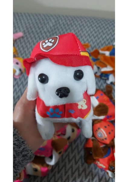 Paw Patrol Ismini Belirleyin Sesli Hareketli Oynayan Peluş Oyuncak Köpek Hediyelik