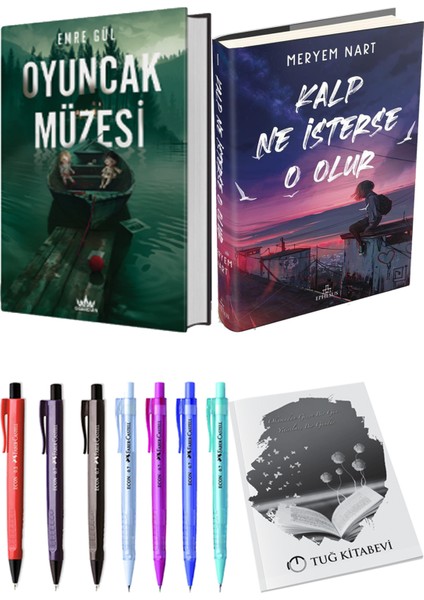 Kalp Ne Isterse O Olur 1 Ciltli Meryem Nart ve Guardian Yayınları Oyuncak Müzesi 1 Ciltli Emre Gül 2li Set