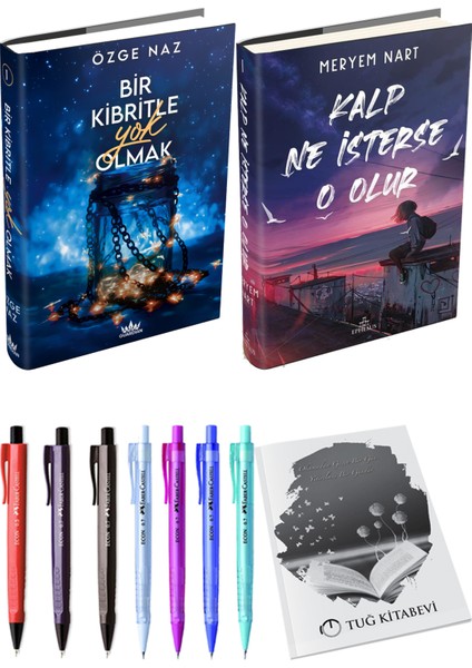 Kalp Ne Isterse O Olur 1 Ciltli Meryem Nart ve Guardian Bir Kibritle Yok Olmak 1 Ciltli Özge Naz 2li Set