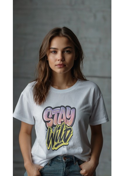 Kadın Baskılı T-Shirt Kadın Tişört fiyatları