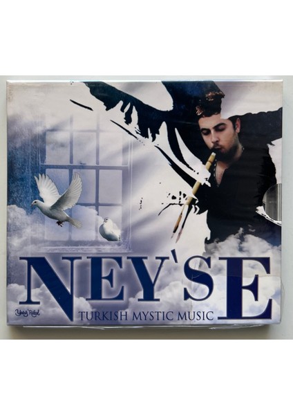 Ney'se Turkish Mystic Music CD (Jelatinli Sefır Orjnal Dönem Baskı Cd)