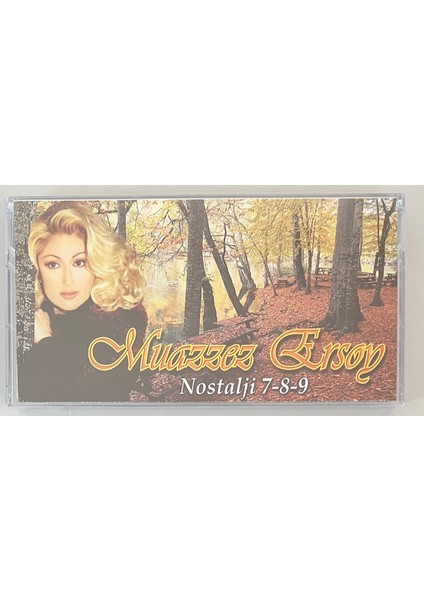 Muazzez Ersoy Nostalji 7-8-9 Kaset 3 Albüm (Jelatininde Sıfır Orjnal Dönem Baskı 3 Kaset