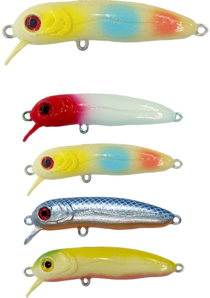 Hergele Slalom, 30 Cm Dalar, 5,2g, 60mm, Maket Sahte Balık Rapala Yapay Yem Lrf