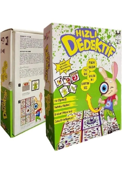 Hızlı Dedektif Akıl Mantık Zeka ve Strateji Oyunu Zihin Geliştirici Eğlenceli Oyun fiyatları