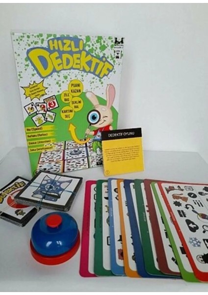 Hızlı Dedektif Akıl Mantık Zeka ve Strateji Oyunu Zihin Geliştirici Eğlenceli Oyun modelleri