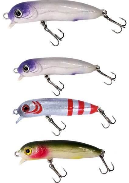 Hergele Slalom 25 Cm Dalar, 5,2g, 60mm, Maket Sahte Balık Rapala Yapay Yem