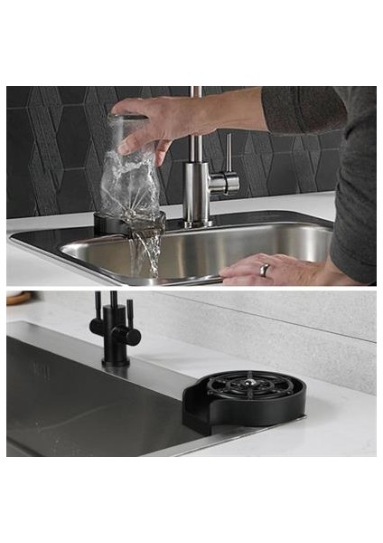 Yüksek Basınçlı Otomatik Bardak Yıkama Aparatı Mutfak Lavaboları Için Hızlı Kupa Durulayıcı modelleri