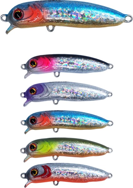 Hergele Slalom Hologramlı 25 Cm Dalar Maket Sahte Balık Rapala Yem