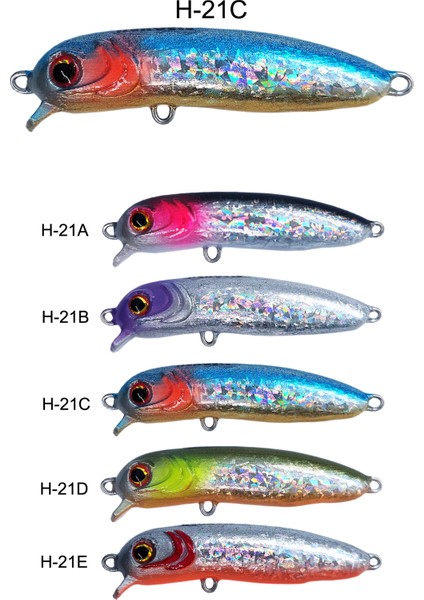 Hergele Slalom Hologramlı 25 Cm Dalar Maket Sahte Balık Rapala Yem