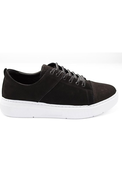 Erkek Sneaker Deri Ayakkabı 082Y24E40748