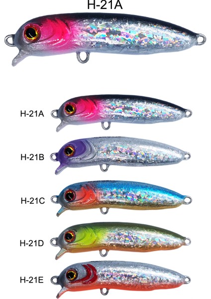 Hergele Slalom Hologramlı 25 Cm Dalar Maket Sahte Balık Rapala Yem