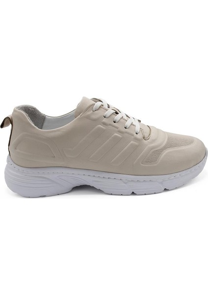 Erkek Sneaker Deri Ayakkabı 082Y24E40744