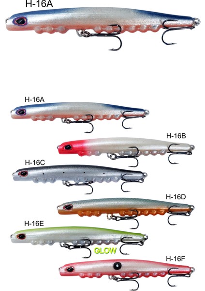 Hergele Gangster 8,1g, 95m, Maket Sahte Balık Rapala Yem Levrek Lüfer Turna
