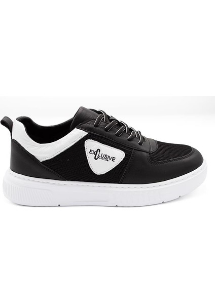 Erkek Sneaker Deri Ayakkabı 082Y24E40743