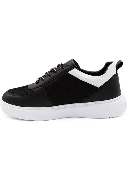 Erkek Sneaker Deri Ayakkabı 082Y24E40743