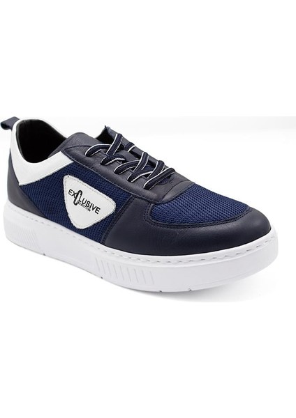 Erkek Sneaker Deri Ayakkabı 082Y24E40743