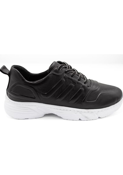 Erkek Sneaker Deri Ayakkabı 082Y24E40744