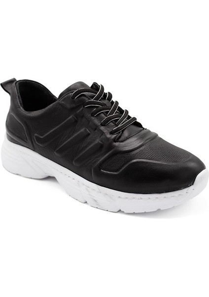 Erkek Sneaker Deri Ayakkabı 082Y24E40744