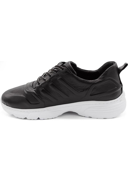 Erkek Sneaker Deri Ayakkabı 082Y24E40744