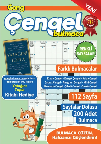 Çengel Bulmaca 3. Sayı - 2024