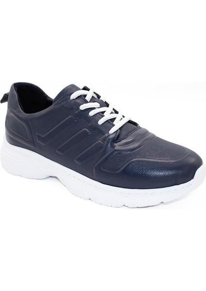 Erkek Sneaker Deri Ayakkabı 082Y24E40744