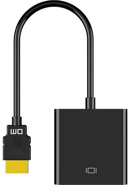 CHB020 HDMI To VGA Dişi Çevirici Adaptör Siyah modelleri