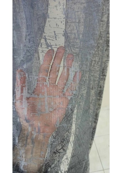 Jakar Örme Şantuk Gri Ütü Istemez Kırışma Yapmaz Tül Perde 1x2 Seyrek Pile fırsatları