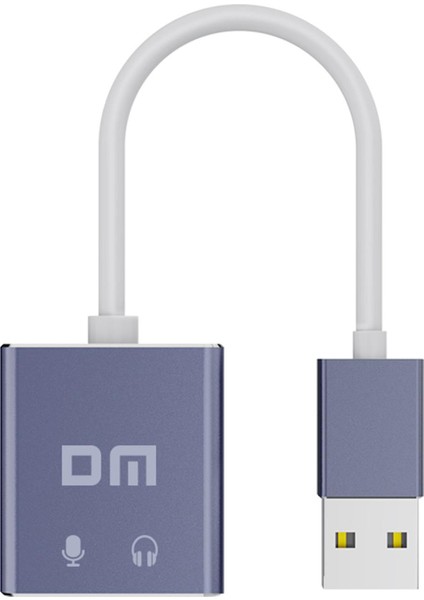 Dm AD076 Harici 7.1 Kanal 3.5mm Mikrofonlu USB Ses Kartı