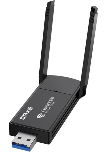 Dm AD085 1300 Mbps Dual Band 5.8ghz USB Wireless Adaptör Wifi Alıcı Verici Access Point