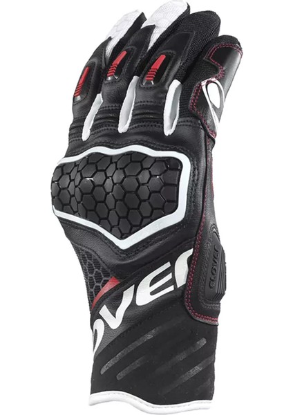 Predator-2 Korumalı Motosiklet Eldiveni Siyah / Beyaz / Kırmızı fiyatları