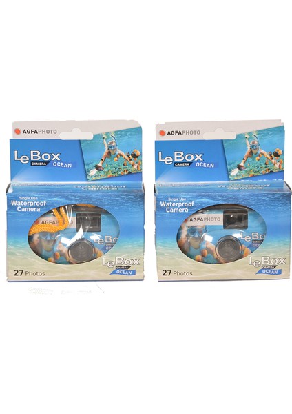 Lebox Sualtı Tekkullanımlık Fotoğraf Makinesi 2 Adet