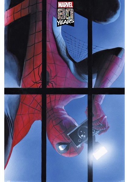 Marvel Spiderman 80 Years Maxi Poster