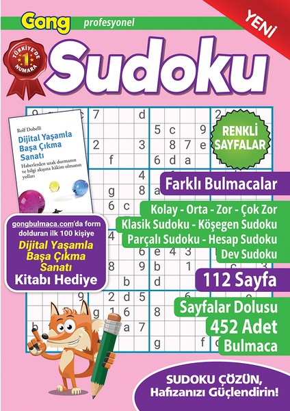 Profesyonel Sudoku 2. Sayı - 2024