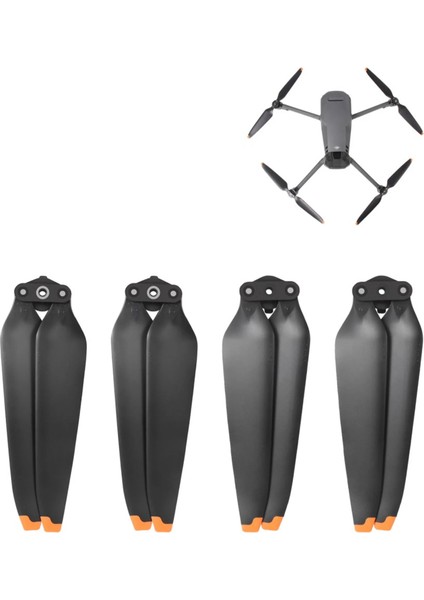 Djı Mavic 3 Pervane Kanat Takımı 4 Adet Drone DJI Mavic 3 Yedek Parça