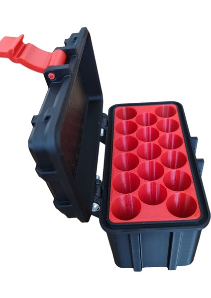 Pil Kutusu 18650 Pil 17 Gözlü