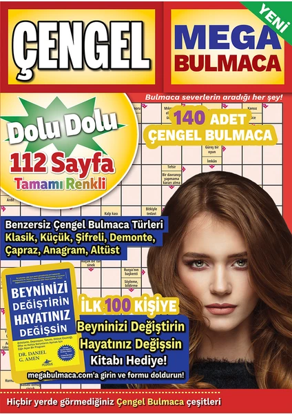 Mega Çengel Bulmaca 1. Sayı - 2024