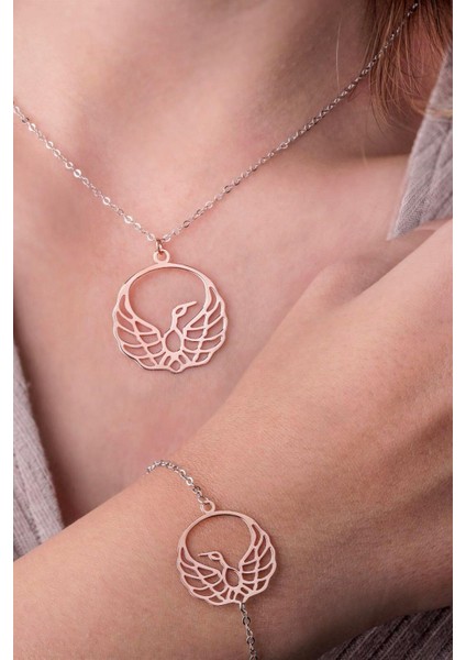 Tasarım Anka Kuşu Kolye