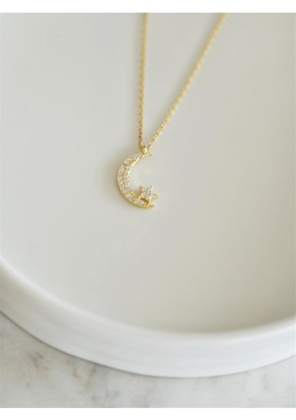 Ay Yıldız Kolye