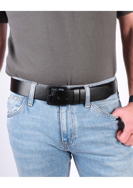 2 Adet Deri Erkek Kemeri 4,5cm Spor Kot Uyumlu