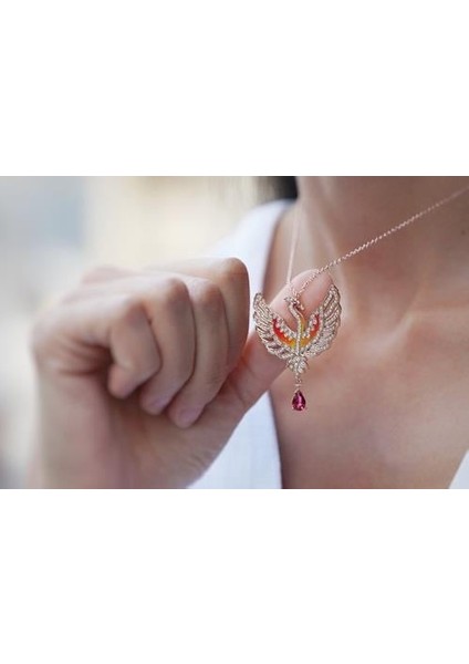 Anka Kuşu Kolye modelleri