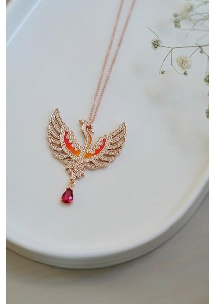 Anka Kuşu Kolye