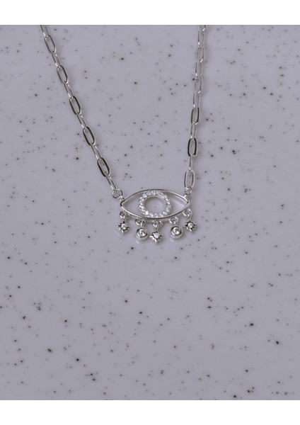 Göz Kolye Sallanan Taşlı