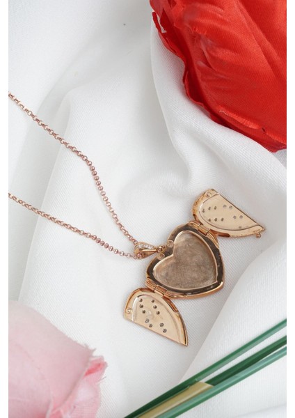 Kapaklı Kalp Kolye fiyatları