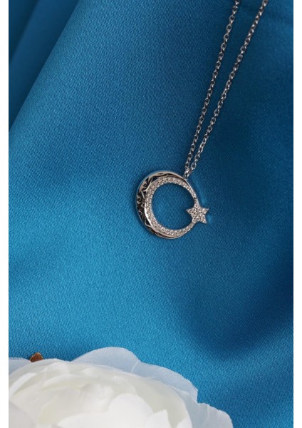 Ay Yıldız Taşlı Kolye fiyatları