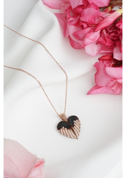 Kalp Kolye Oynar Kanatlı