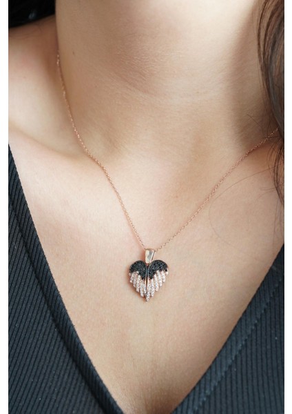 Kalp Kolye Oynar Kanatlı modelleri