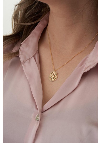 Yaşam Çiçeği Kolye modelleri