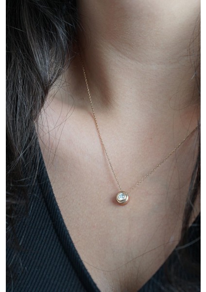 Tek Taşlı Kolye modelleri